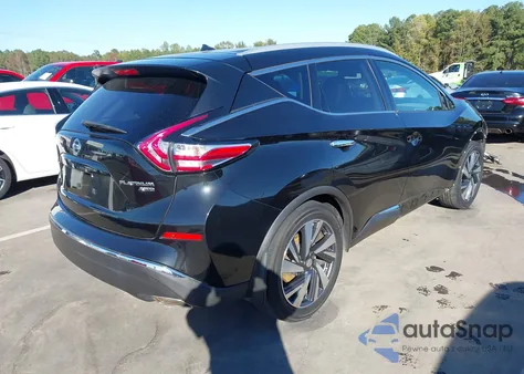 2015 Nissan Murano Platinum из США, поврежденный, VIN 5N1AZ2MH0FN285425